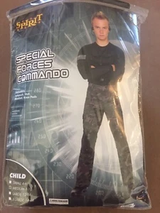 Spirit Special Forces Commando Child Halloween Costume Size MEDIUM 8 - 10 READ - Picture 1 of 9