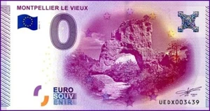 UEDX / MONTPELLIER LE VIEUX / BILLET 0 € / NULL EURO-SCHEIN / 0 € 2015-1 - Picture 1 of 1