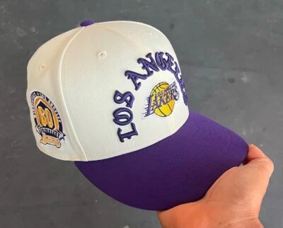 New Era cap city exclusive Lakers Fitted  7 1/4 - Image 1 of 4