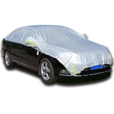 Media cubierta impermeable a prueba de sol para coche reflectante protección contra la lluvia exterior Foto 1 de 4