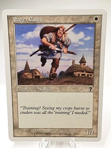 MTG - 7th Edition - Eager Cadet (014/350) - Picture 1 of 2