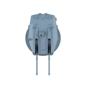 LYCG350370 Modelo Actualizaciones Piezas Royal Navy 76mm/70 Mk VI Doble Pistola AA IMPRESIÓN 3D - Imagen 1 de 3