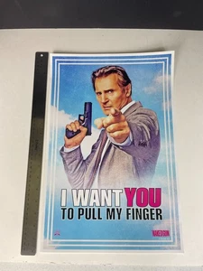 THE NAKED GUN (2025) Promo Movie Poster 12X18" Liam Neeson - Picture 1 of 2