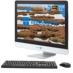 Aio All In One I5 22" Fhd Touchscreen 4gb Ram 480gb Ssd Windows 11 Pro_ - Bild 1 von 7