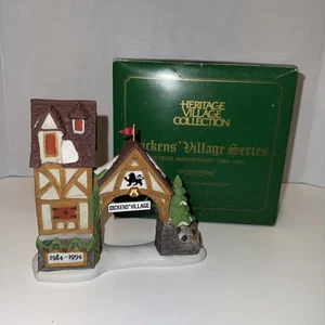 Department 56 Dickens Village Series 10 Year Anniversary 1984 - 1994 POSTER - Bild 1 von 10
