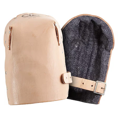 Clc Work Gear 309 Knee Pad, Non-Marring, Felt Pad, Leather Cap, Buckle And Loop - Image 1 of 1
