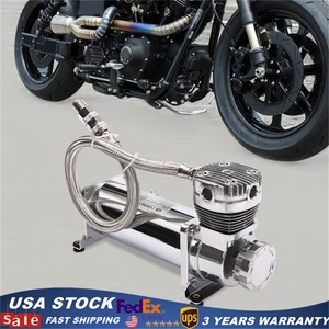Portable Air Ride Suspension Compressor Air Compressor Kit Heavy Duty 200-300W - Picture 1 of 18