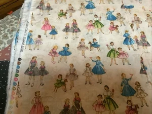 60” Inches Windham Fabric McCalls # 33501 Girls Party Retro Dresses Cotton - Picture 1 of 2