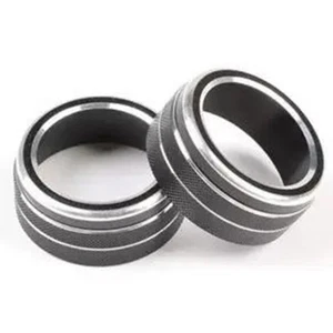 Console Trim Covers for Toyota For Corolla AC Knobs Black Color Option - Picture 1 of 7