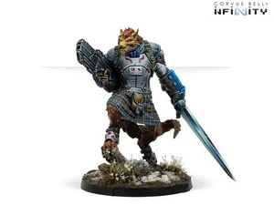 Infinity NA2 McMurrough Mercenary Dog-Warrior Corvus Belli INF 280765 - Picture 1 of 3
