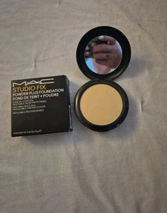 MAC COSMETICS STUDIO FIX POWDER FOUNDATION NC20 DISCONTINUED - Picture 1 of 5