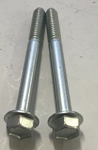 Harley Davidson P/N 895 bullone testa flangia 5/16"-18 x 3" carter qtà 2 ORIGINALE - Foto 1 di 10