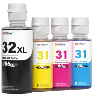 Juego de 31 botellas de tinta negra 32XL repuesto compatible para HP Smart T... - Imagen 1 de 6