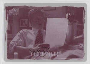 2025 X Files Government Conspiracies Mid-Series Printing Plate Magenta 1/1 p4v - Picture 1 of 3