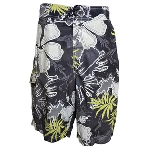 Tommy Bahama Hombres Bañador M Tropical Floral Board Shorts Forrado Resort Playa - Imagen 1 de 9