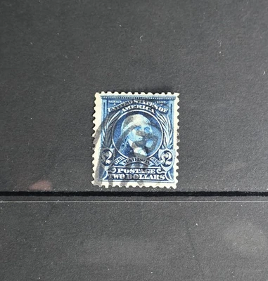 USA Scott # 312 Perf 12,  F-VF Used $2 Madison Stamp Cat $200 - Image 1 of 2