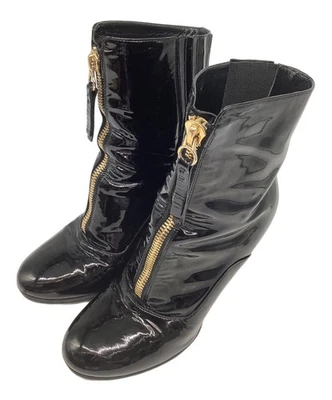 Botas VALENTINO para mujer talla 37 charol negro Foto 1 de 4