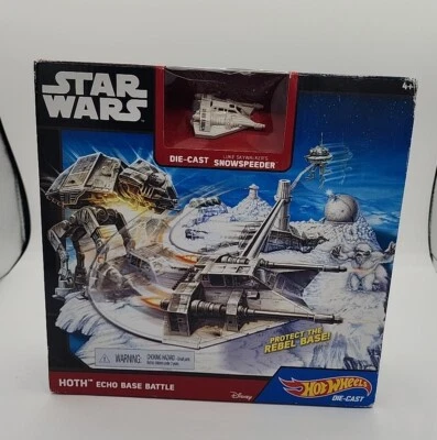 Hot Wheels Star Wars Both Echo Base Battle Die-Cast Snowspeeder - Image 1 of 4