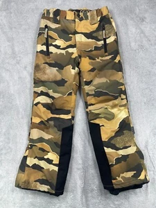 Molo Jump Pro Snow Pants Kids 146 -12y Autumn Camouflage Mid Rise Zipper Pockets - Picture 1 of 18