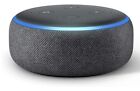 NEW IN BOX Amazon Echo Dot 3rd Generation w/ Alexa Voice Media Device - Charcoal