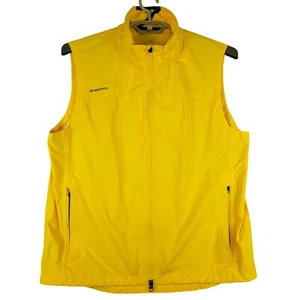 Zero Restriction Tour Series Golf Vest Full Zip Windproof Yellow Mens L - Bild 1 von 6