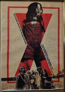 "X" Ti West Horror 20x28 Canvas Wall Art Poster Print A24 Mia Goth Jenna Ortega - Picture 1 of 1