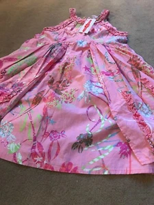 Little Girls Dress “cakewalk” Size 110 Age 5 Double Layer So Pretty - Picture 1 of 11