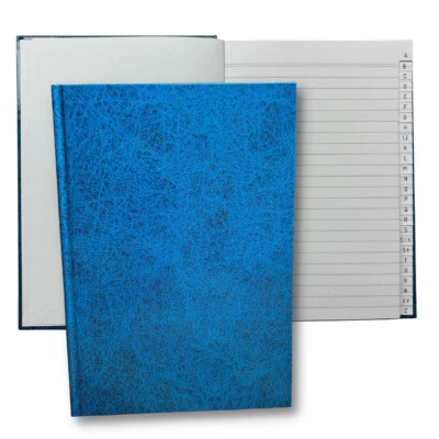 Registerbuch Kladde Notizbuch mit Register A-Z, A5, liniert 96 Blatt - Bild 1 von 4