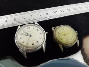 Benrus Military Watch (2) WWII Circa-Era 1940's Super Rare Un-Touched Collection - Picture 1 of 18