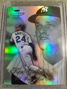 1998 Topps Gold Label KEN GRIFFEY JR HOME RUN CHASE BLACK LABEL Roger Maris - Picture 1 of 1