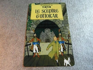 TINTIN LE SCEPTRE D'OTTOKAR - CARTE 13/27 - COLLECTION TINTIN HERGE - 500 ex - Foto 1 di 2