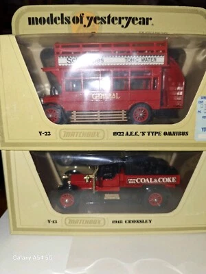 #1 Lot of 4 Matchbox Models of Yesteryear.  New, Shelfwear and dust on boxes - Image 1 of 2