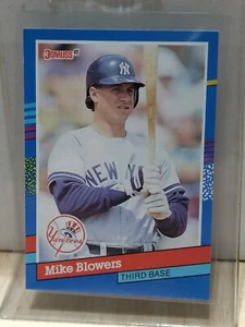 1991 Donruss New York Yankees Baseball Card #63 Mike Blowers UER - Picture 1 of 3