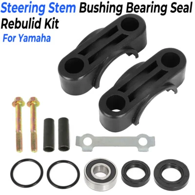 Steering Stem Bushing Bearing Seal Rebulid Kit For 2004-2013 Yamaha YFZ 450 450R - Image 1 of 4