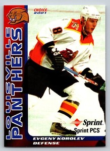Evgeny Korolev 2000-01 Louisville Panthers