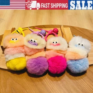 Cute Cartoon Plush Doll Keychains Cartoon Model Pendant Keyring for Birthday - Picture 1 of 16