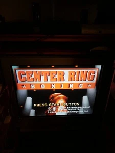 Center Ring Boxing Sega Saturn Complete FREE Same Day Shipping - Picture 1 of 12