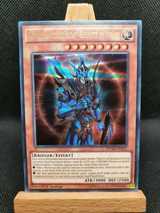 Yu-Gi-Oh! Schwarz Glänzender Soldat Gesandter des Anfangs NEAR MINT DEUTSCH DUSA - Bild 1 von 1