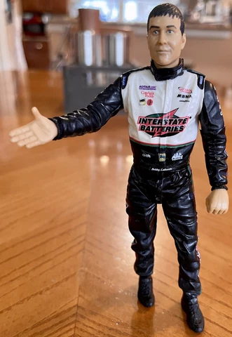 Bobby LaBonte Interstate Batteries 2003 Joe Gibbs 6" Figurine Cover