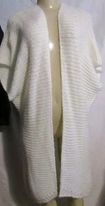 Lauren Conrad Open Knit Duster Long Sweater Cardigan Soft Kimono Ivory One Size - Bild 1 von 6
