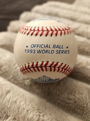  1993 World Series  Game Used Baseball - Image 1 of 4