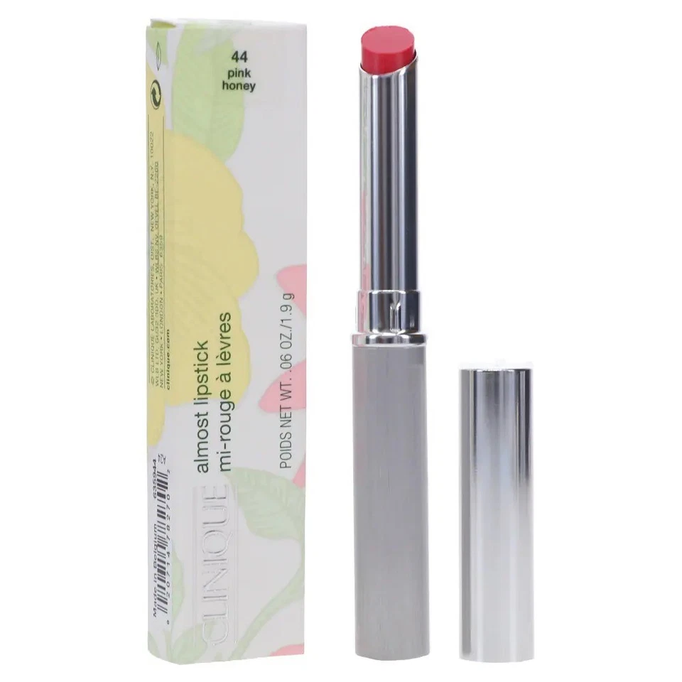 Lápiz labial Clinique Ladies Almost 0,06 oz 44 rosa miel maquillaje 20714782702 Foto 1 de 1