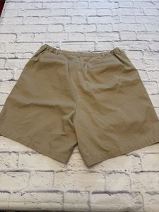 Lands' End Shorts Damen 22W warm khaki mittelhoher Bund Chino, 22W Shorts - Bild 1 von 7