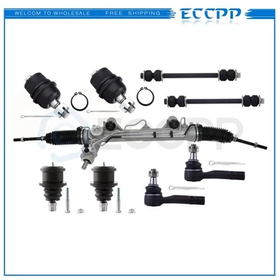 ECCPP 9Pc Complete Power Steering Rack And Pinion Suspension For Ford Explorer - Image 1 of 4