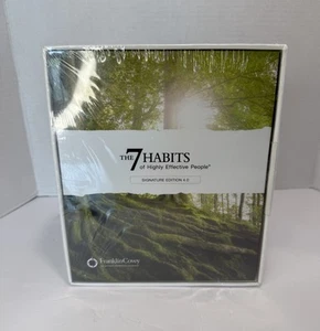 Franklin Covey The 7 Habits Of Highly Effective People Self Help Signature 4.0 - Picture 1 of 4