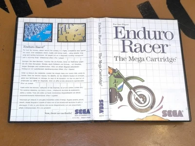 ## Sega Master System - Enduro Racer - Good / Ms Game ## - Image 1 of 2