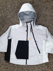 Nike WOMEN'S Medium Nikelab ACG GORE-TEX Deploy Jacket White Grey Black - Picture 1 of 16
