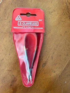 3 CLAVELES Embroidery Scissors Clasica 3-1/2” - Picture 1 of 2