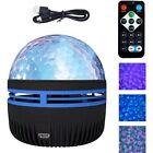 LED Galaxy Projector Night Lights Northern Starry Ocean Wave Party Lamps Remote