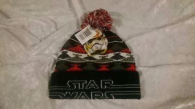 Star Wars Disney Tejido Medias Sombrero Pom Gorro Gorra ¡Envío en 24 horas! Foto 1 de 3